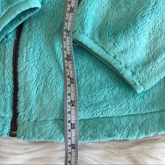 ❌SOLD! North Face Mint Fleece Jacket - Picture 6 of 7